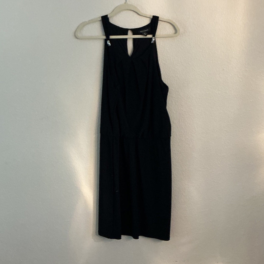 White House Black Market Black Backless Dress